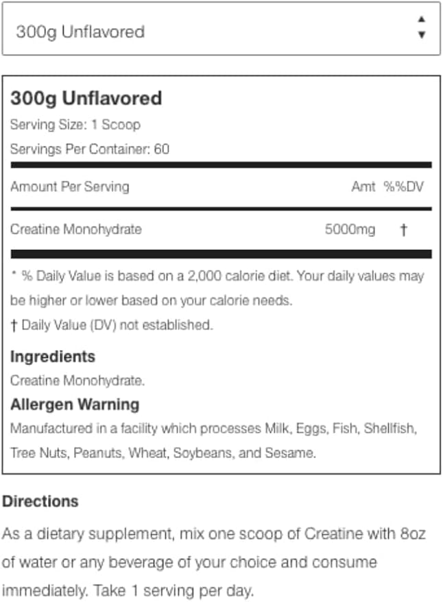 Primeval Creatine
