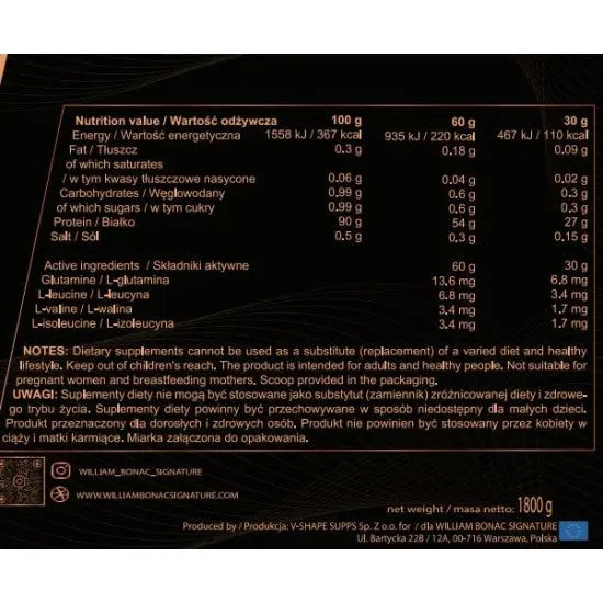 ISO ZERO LEGEND william bonac signature